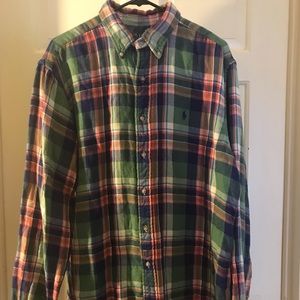 Ralph Lauren mountain classic button up.